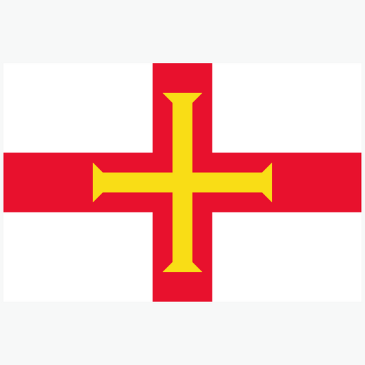 Guernsey Flag, Flag of Guernsey, highest quality , Polyester , Indoor and outdoor, 90X150cm