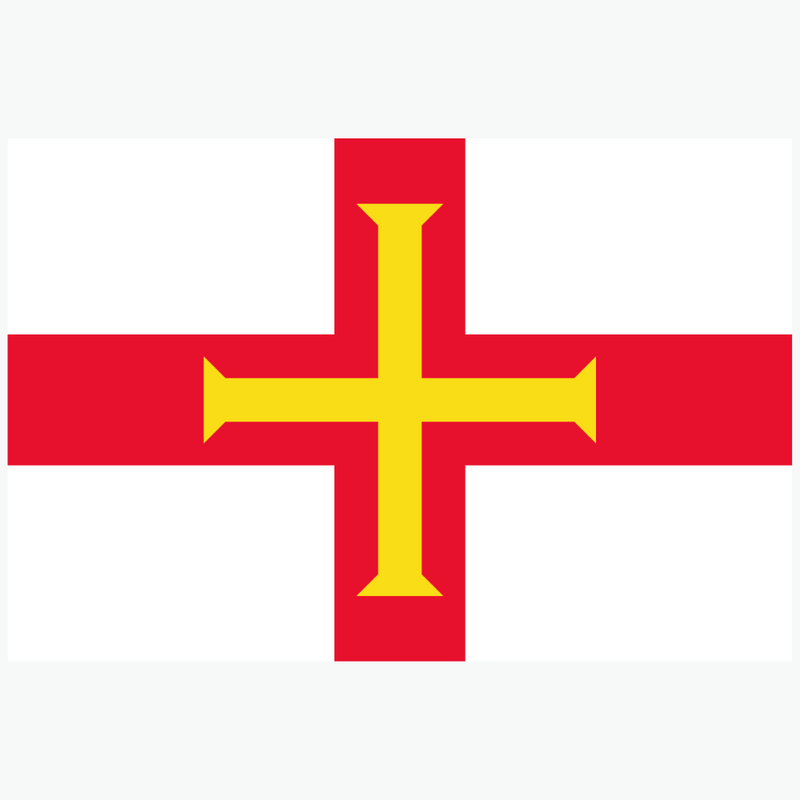 Guernsey Flag, Flag of Guernsey, highest quality , Polyester , Indoor and outdoor, 90X150cm