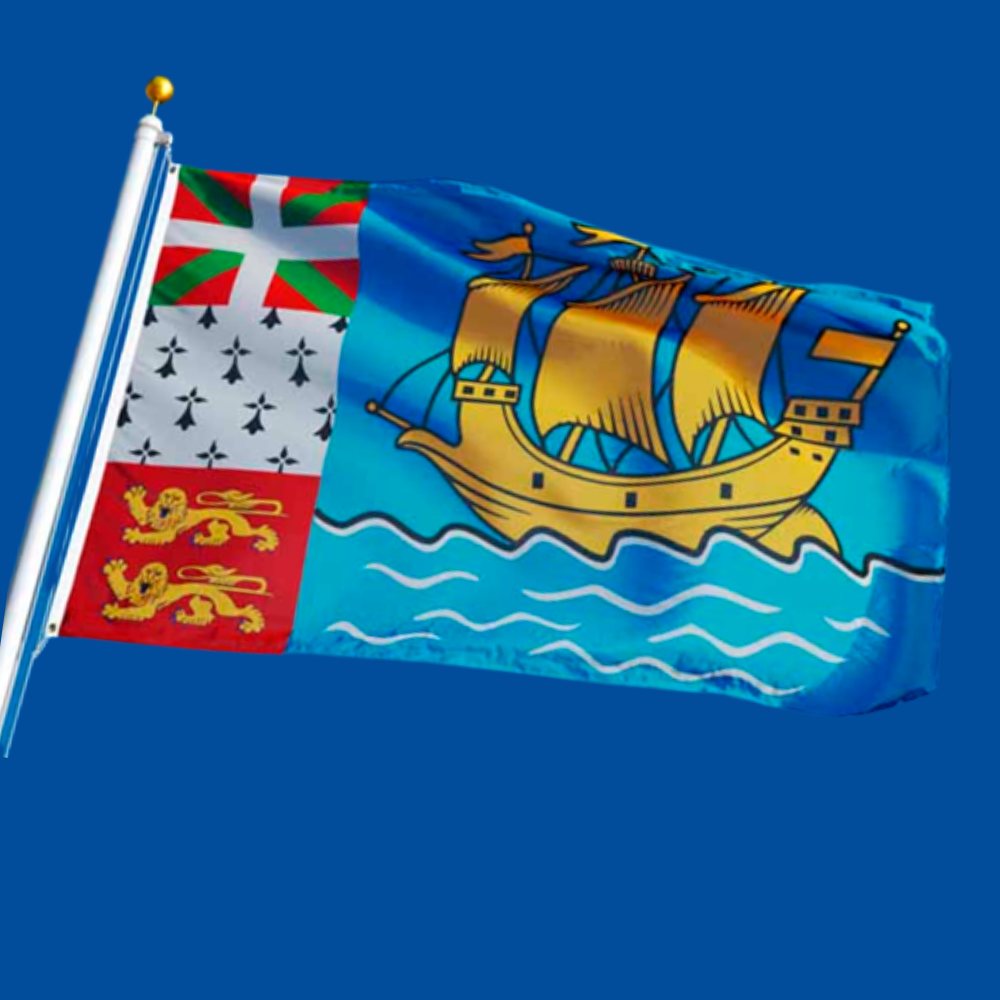 Saint Pierre and Miquelon Flag