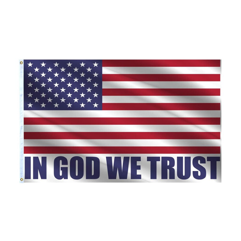 American In God We Trust Flag