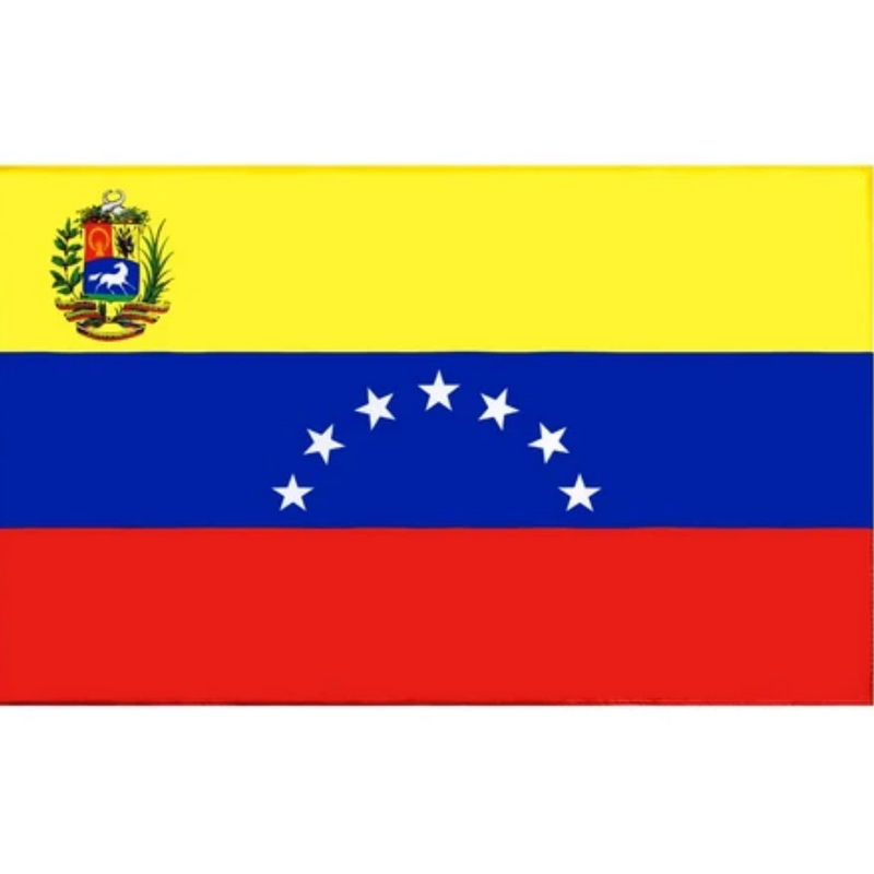 Venezuelan Flag, Country and Globe Flags, Bolivarian Republic of Venezuela Polyester 90X150cm