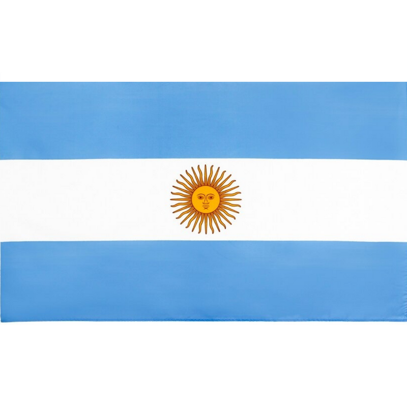 Argentinean Flag, Indoor/Outdoor Usage, High Quality Polyester, Vibrant Colors National Flag90X150cm
