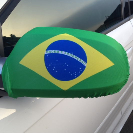 Brazil Car Side Mirror Flag