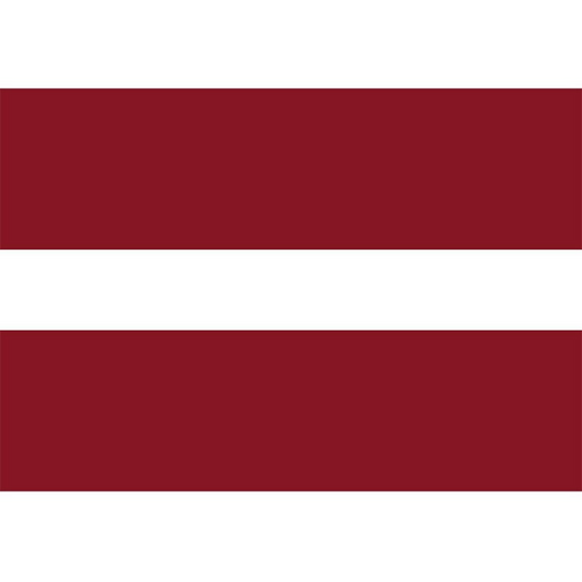 Latvia Flag, World flags, Globe flags, Red and White, 100% Polyester 90X150 cm