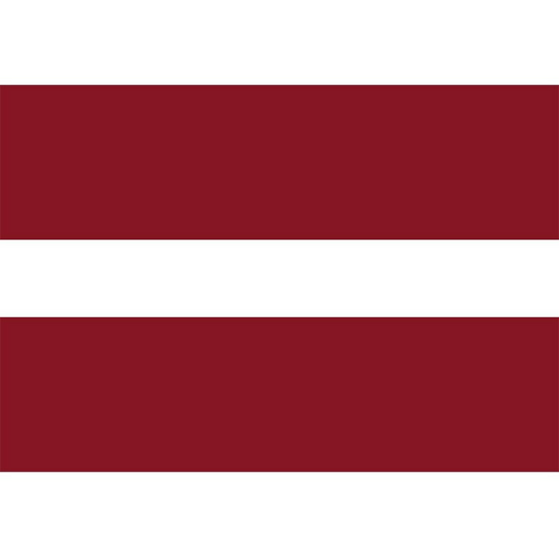 Latvia Flag, World flags, Globe flags, Red and White, 100% Polyester 90X150 cm