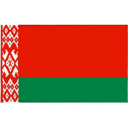 Belarusian Flag, Red Green White, Double Stitched National and Country Flags, UV Resistant 90X150cm