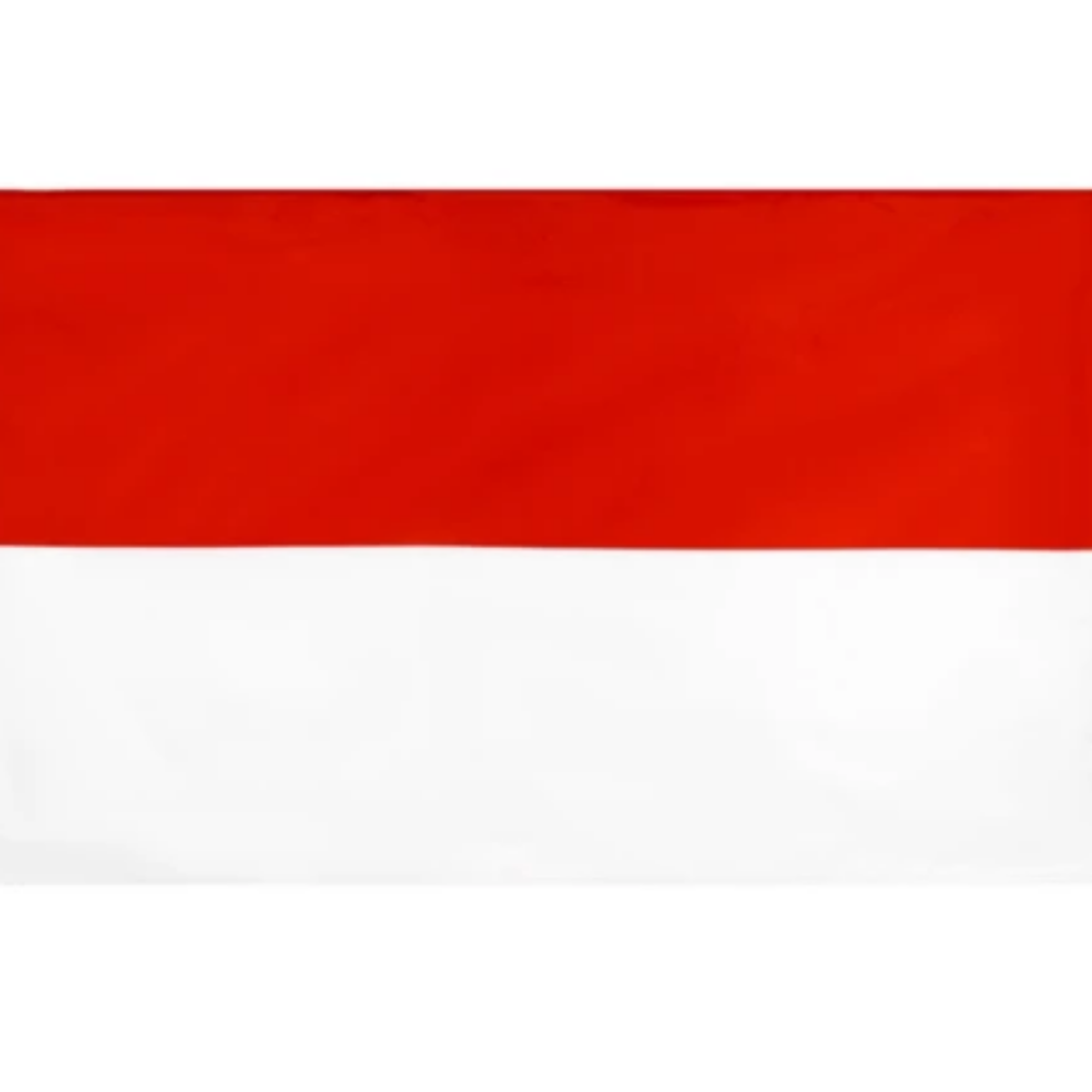 Monaco Flag, World Country Flags, Strong, Red and White, 100% Polyester, 90X150 cm