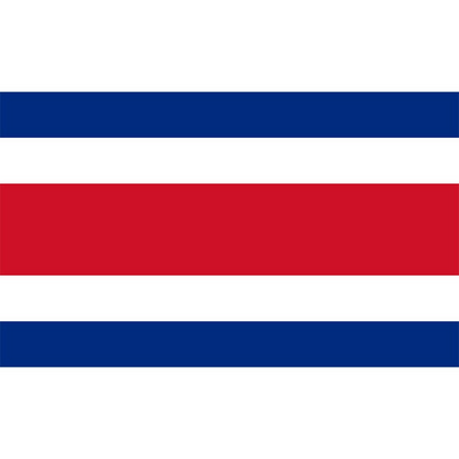 Costa Rican Flag, National and Country Flags, Republic of Costa Rica, Polyester 90X150cm