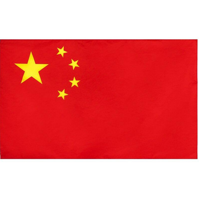 Chinese Flag, Polyester Fade Proof Vibrant Country Flags, Flag of China 90X150cm