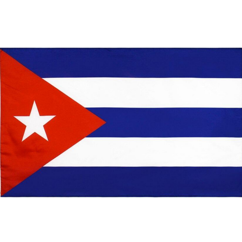 Cuban Flag, Indoor/ Outdoor, Cuban National Flag, Polyester 90X150 cm