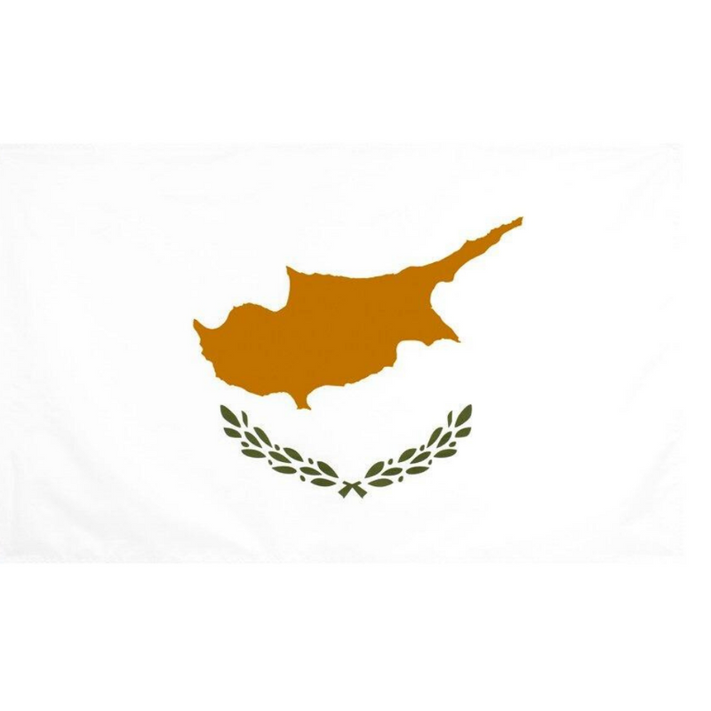 Cypriot Flag, National Flag, Country Flag, UV and Wrinkle Resistant, Republic of Cyprus, 90X150cm