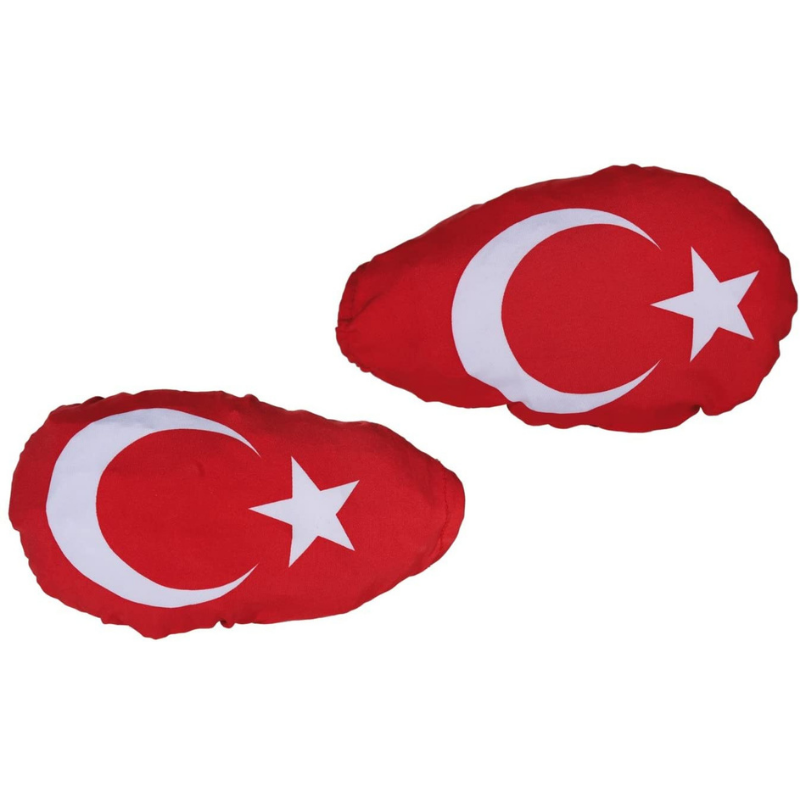 Turkey Car Side Mirror Flag