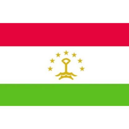 Tajikistan Flag, World Country Flags, Fade Proof Vivid Solid Colors Polyester 90X150cm