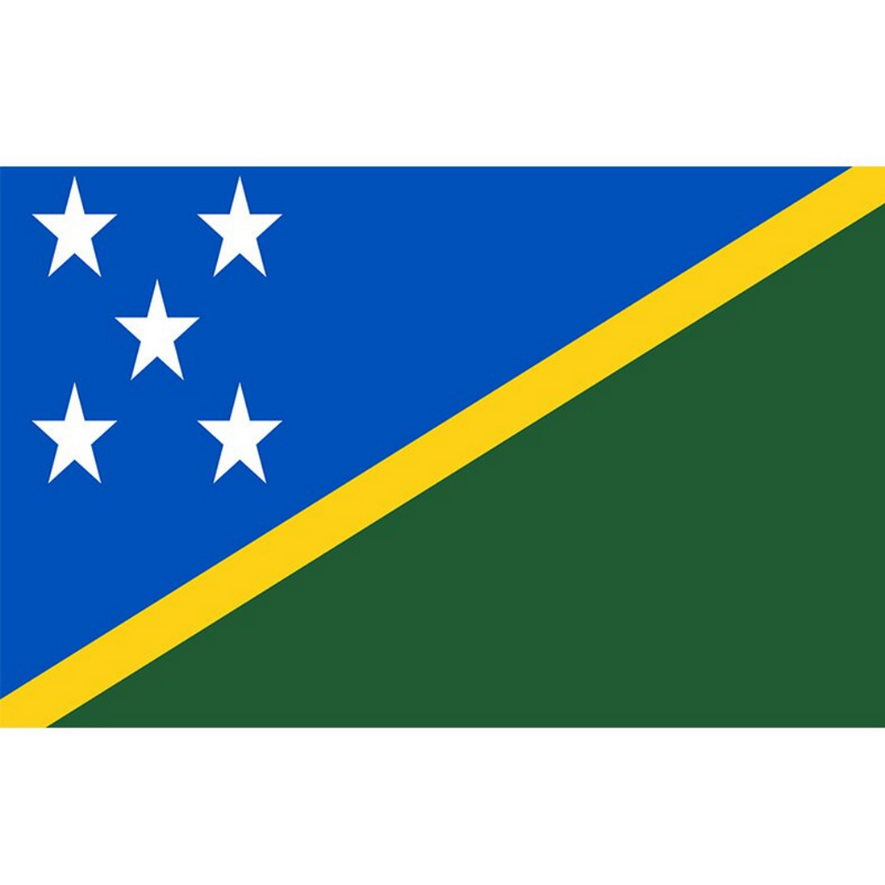 Solomon Islands Flag, Oceania Every Country Flag, Polyester Fade Proof Vivid 90X150cm