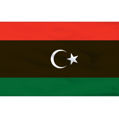 Libyan Flag, Country and National Flag, Globe Flags, Durable,100% Polyester  90X150 cm