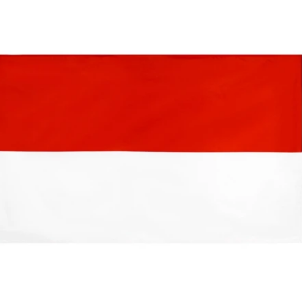 Indonesian Flag, Bicolor Flag Polyester Indoor/Outdoor, Flags of the world, 90X150cm