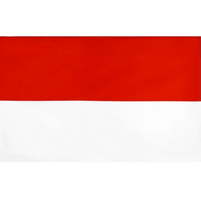Indonesian Flag, Bicolor Flag Polyester Indoor/Outdoor, Flags of the world, 90X150cm