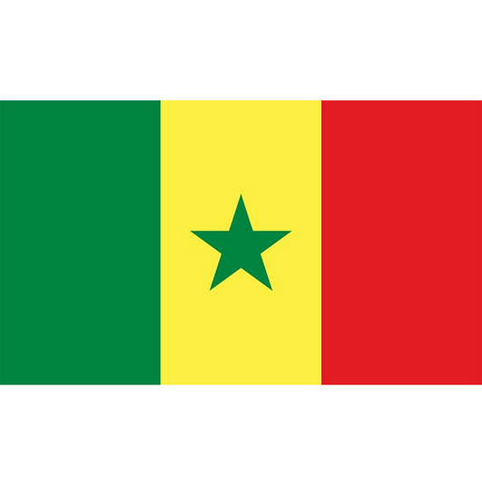 Senegal Flag, West Africa Country Flags, Indoor Outdoor Durable Double Stitched 90X150cm