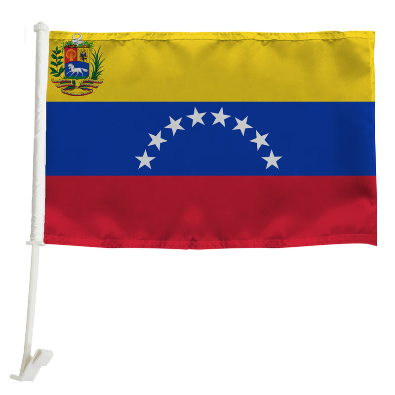 Venezuela Car Window Mounted Flag