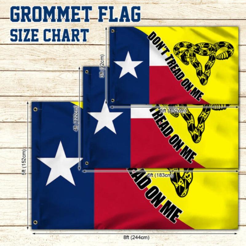 Grommet Texas Flag  A Bold Statement Of Strength Rights