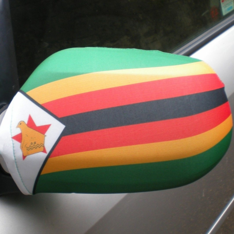Zimbabwe Car Side Mirror Flag