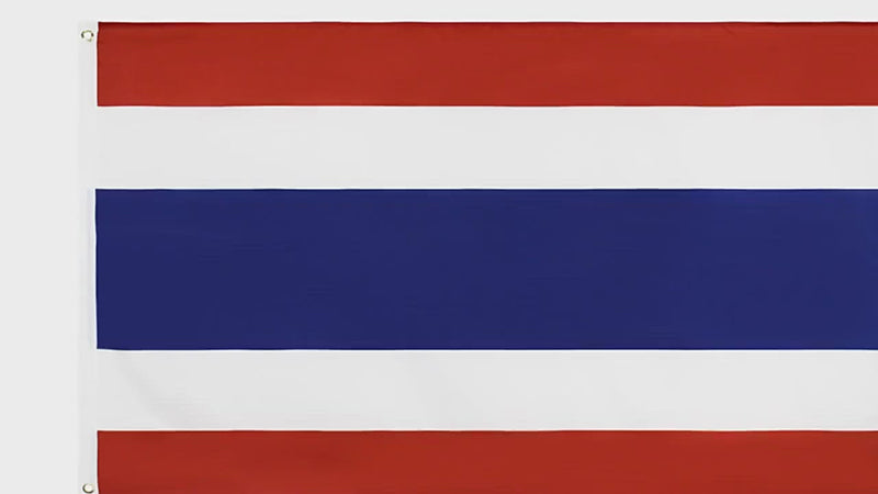Thai Flag, Tricolor, Vivid Flags of The World, Thailand National Flag, Polyester 90X150cm