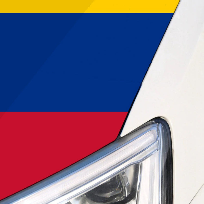 Colombia Flag Car Hood Cover