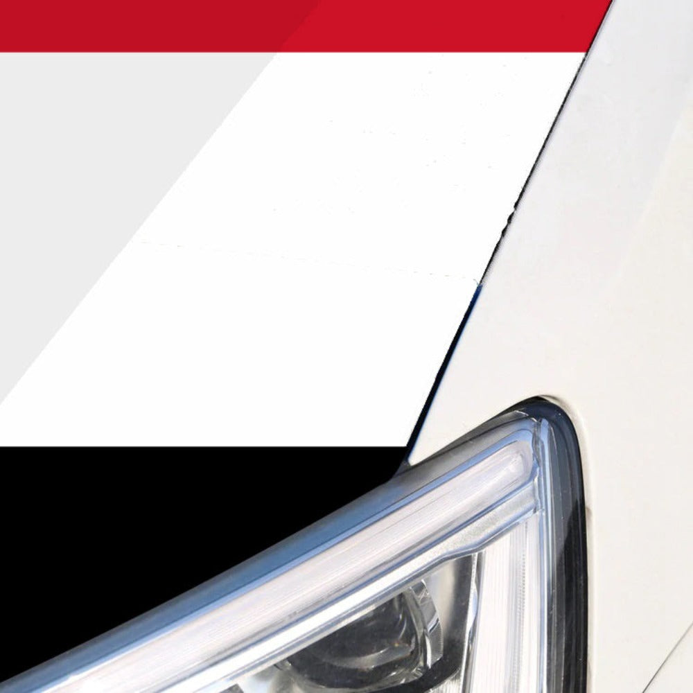 Egypt Flag Car Hood Cover