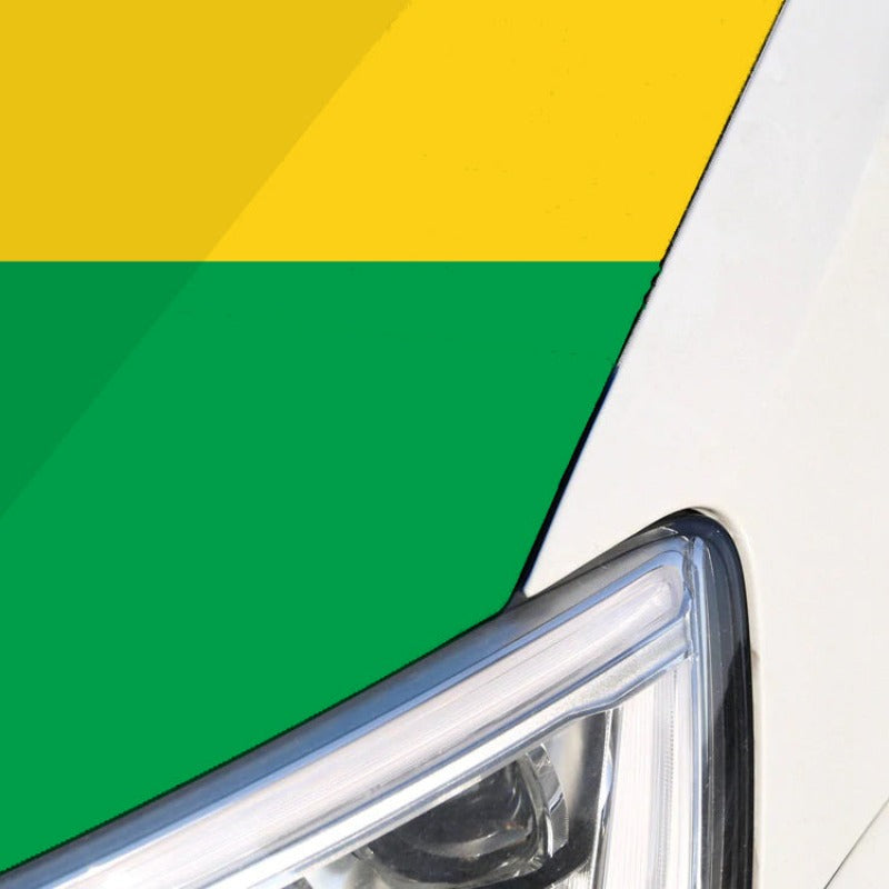 Guinea-Bissau Flag Car Hood Cover