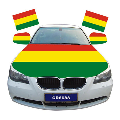 Bolivia Car Hood Cover Flag