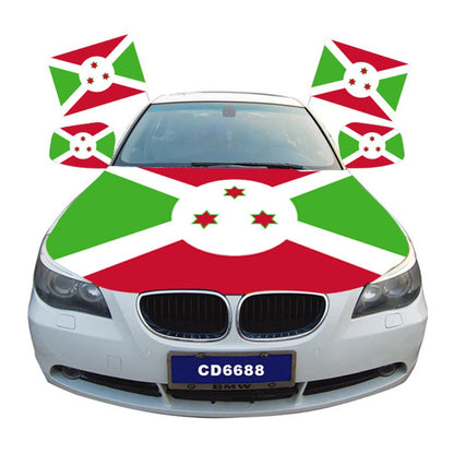 Burundi Car Hood Cover Flag