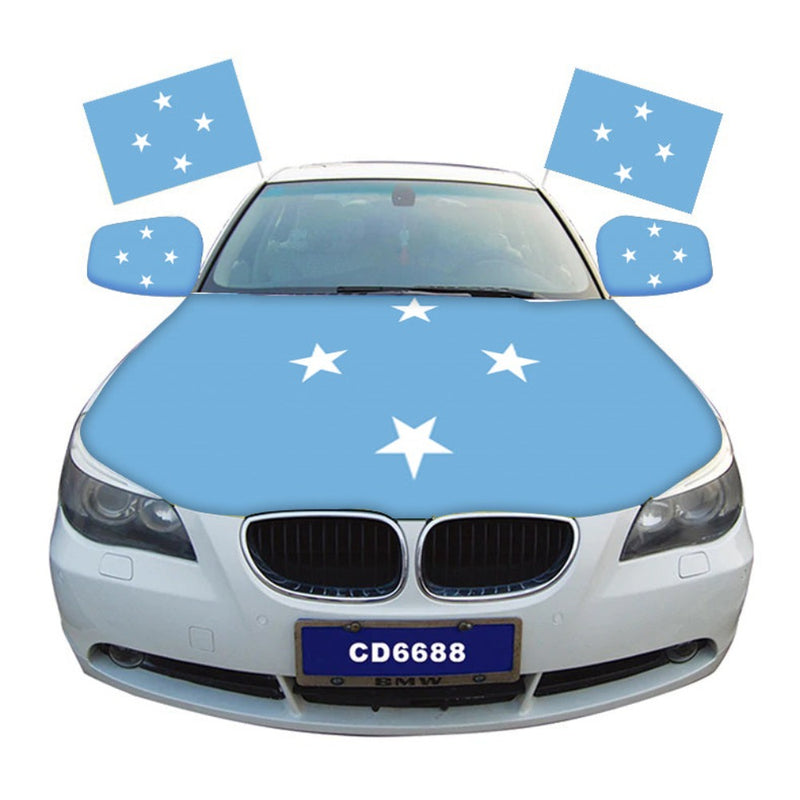 Micronesia, Federated States Car Hood Cover Flag