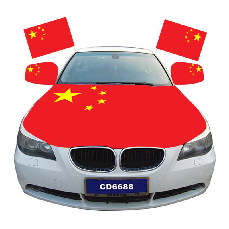 China Car Hood Cover Flag