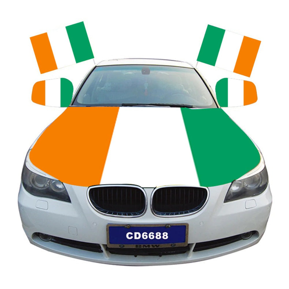 Cote d'Ivoire Car Hood Cover