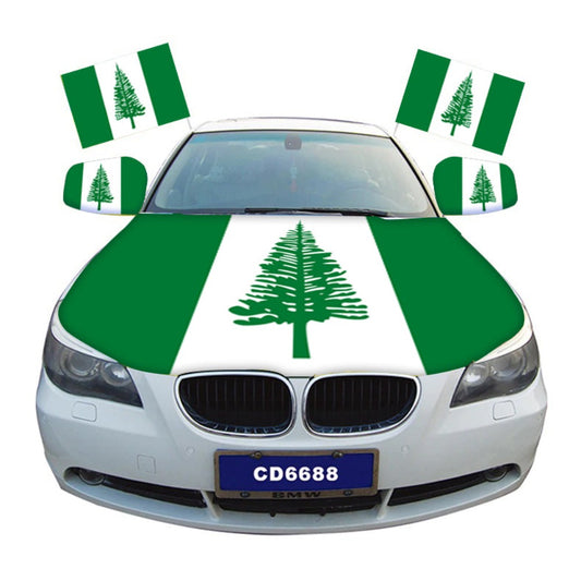 Norfolk Island Car Hood Cover Flag