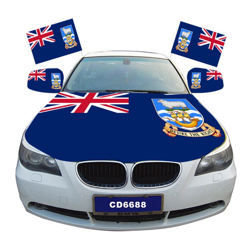 Falkland Islands (Malvinas) Car Hood Cover Flag
