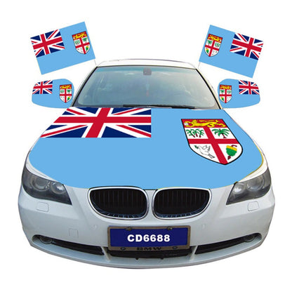 Fiji Car Hood Cover Flag