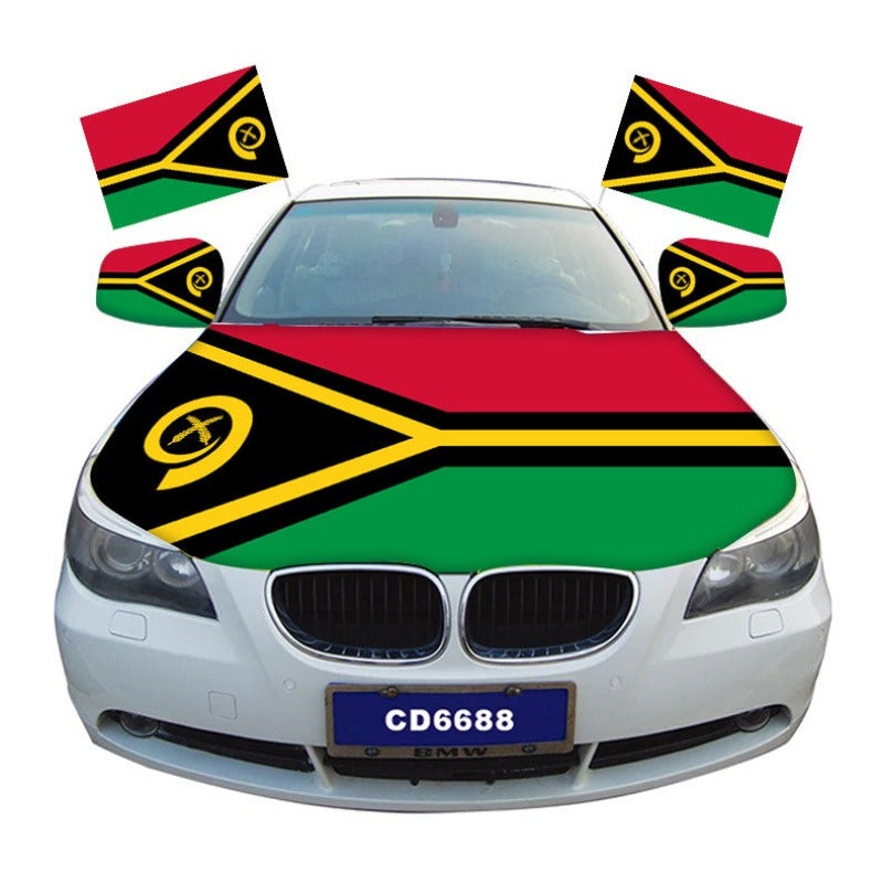 Vanuatu Car Hood Cover Flag