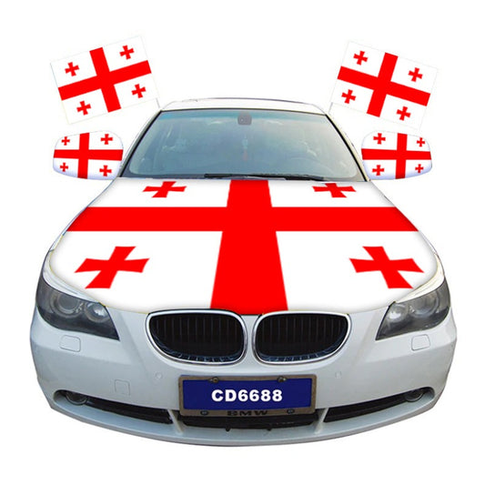 Georgia Car Hood Cover Polyester Cover