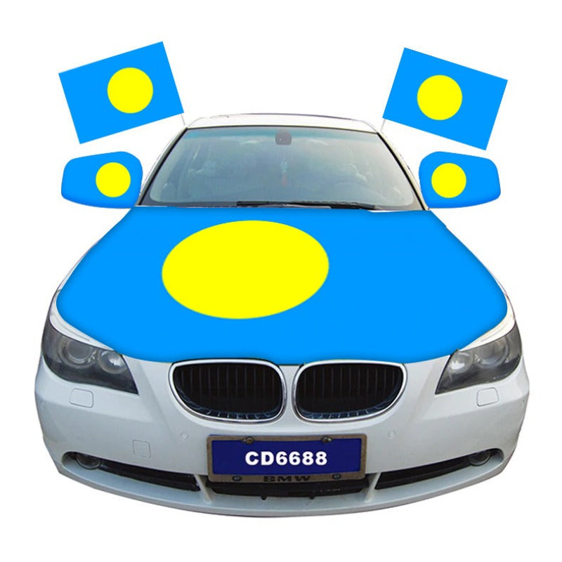 Palau Car Hood Cover Flag