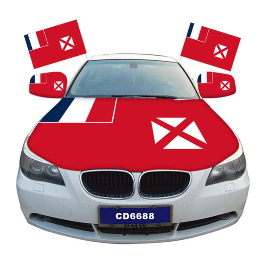 Wallis and Futuna Car Hood Cover Flag