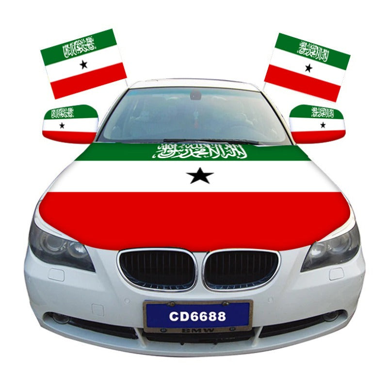 Somaliland Car Hood Cover Flag