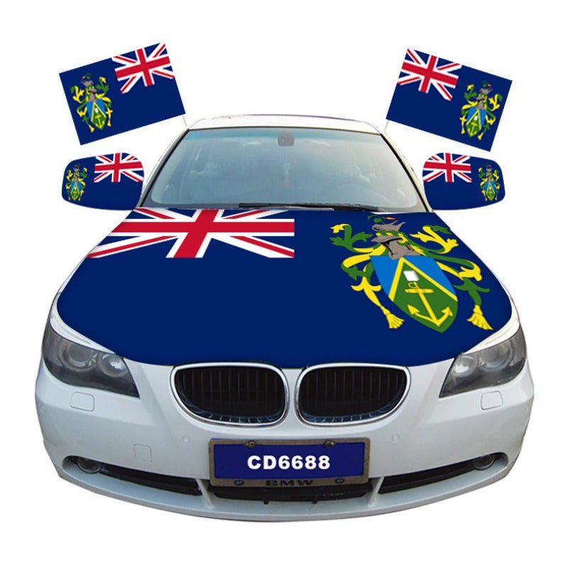 Pitcairn Islands Car Hood Cover Flag