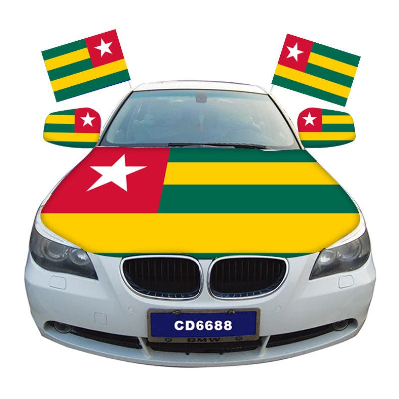 Togo Car Hood Cover Flag