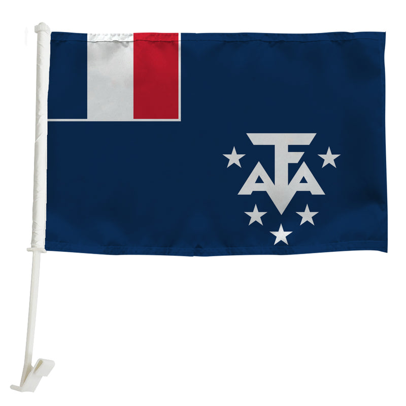 French Southern Territories Car Window Mounted Flag