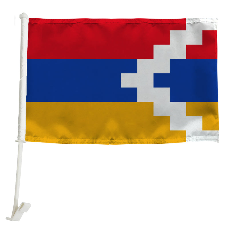 Nagorno-Karabakh Car Window Mounted Flag