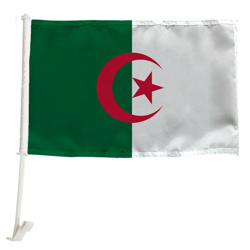 Algeria Car Window Mounted Flag
