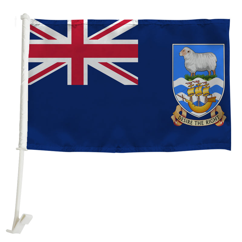 Falkland Islands (Malvinas) Car Window Mounted Flag