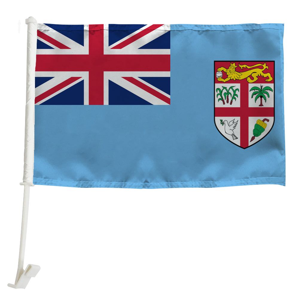 Fiji Car Window Mounted Flag