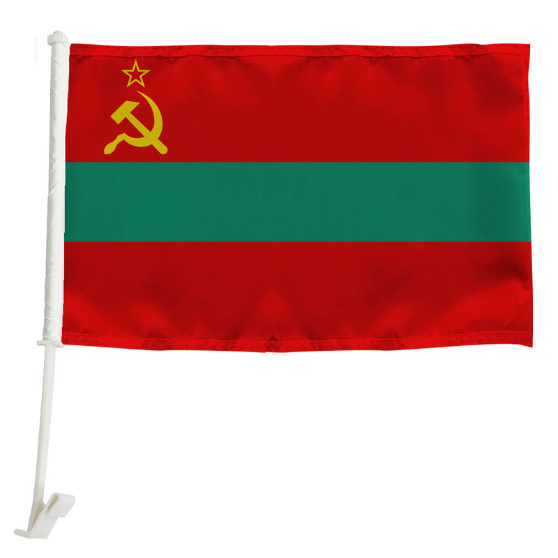 Transnistria Car Window Mounted Flag